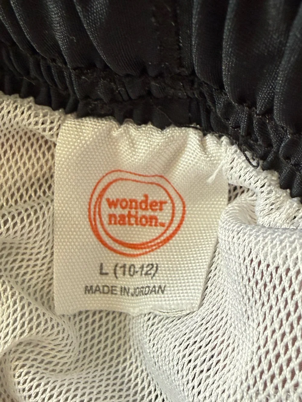Wonder Nation Boys' Rainbow Ombré Camouflage Swim Trunks Size 10/12